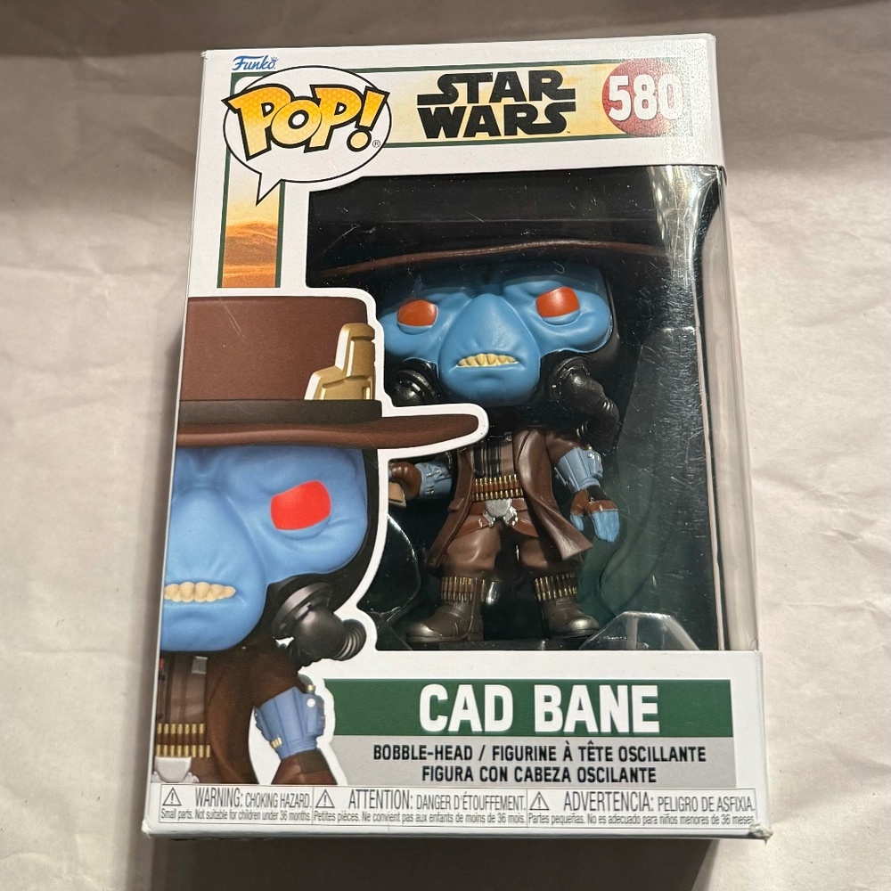 "Star Wars" # 580 Cad Bane Funko Pop! Bobble-Head Vinyl Figure